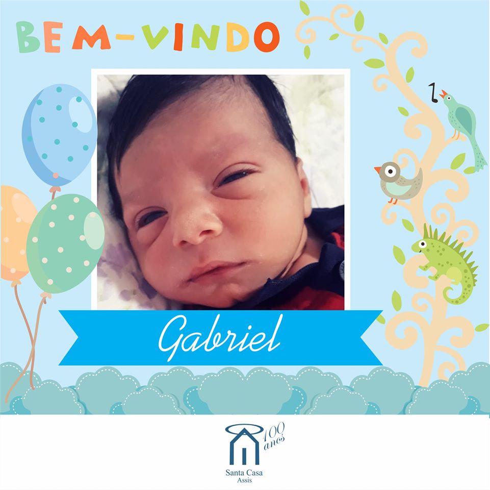 Seja bem-vindo, Gabriel