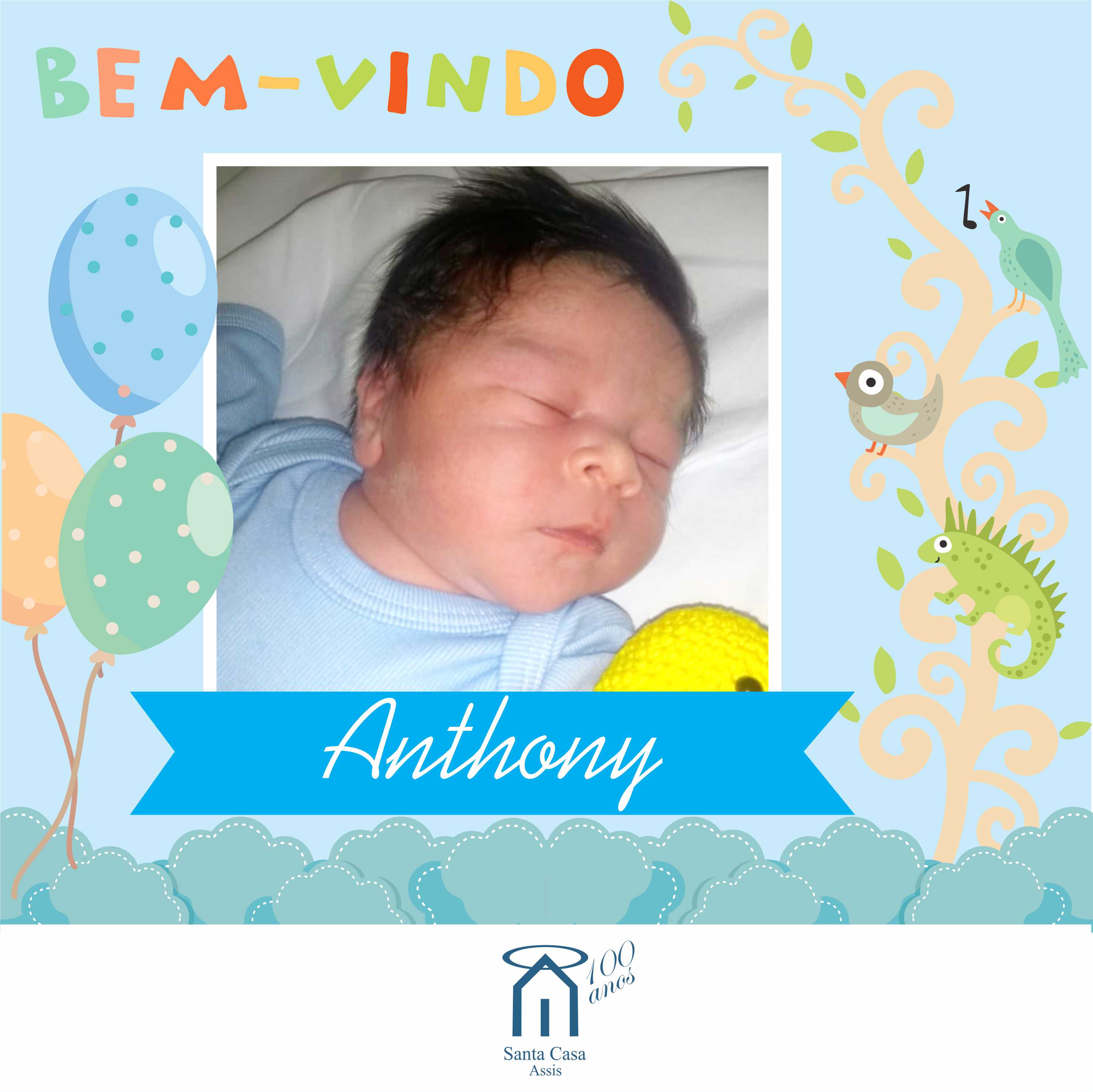 Seja bem-vindo, Antony